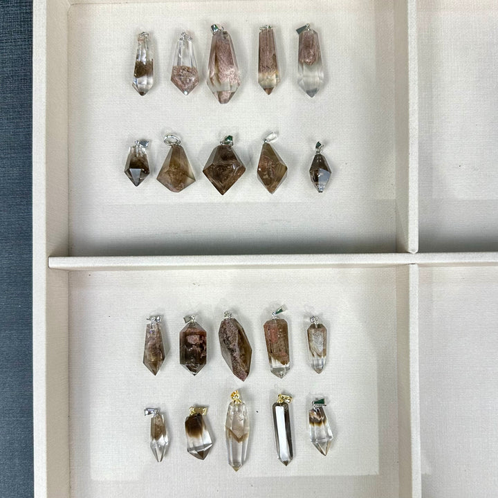 HQ Brown Phantom Pendants Lot