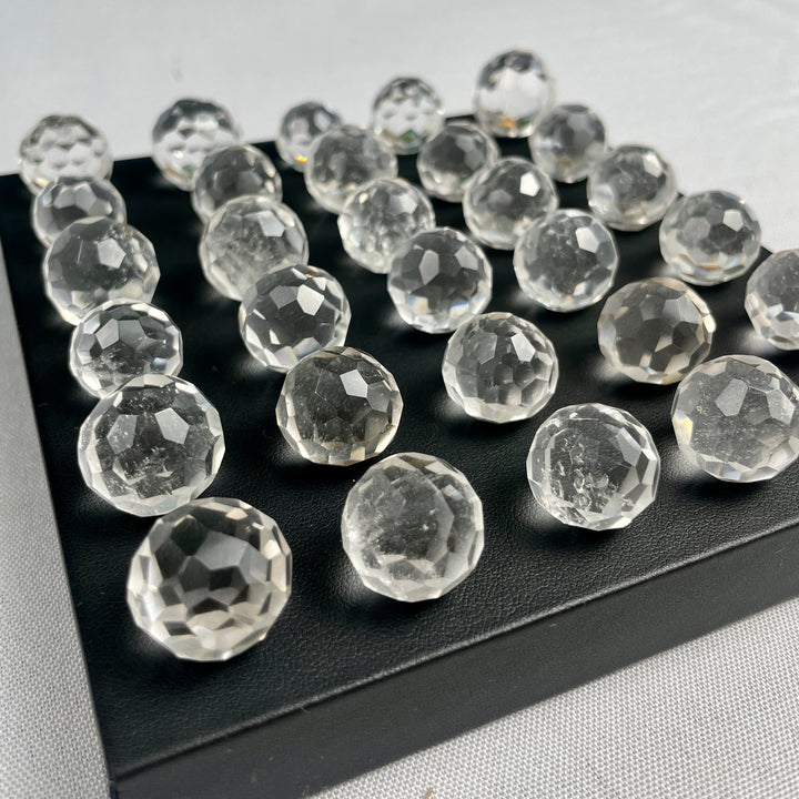 Clear Quartz Briollet Lot