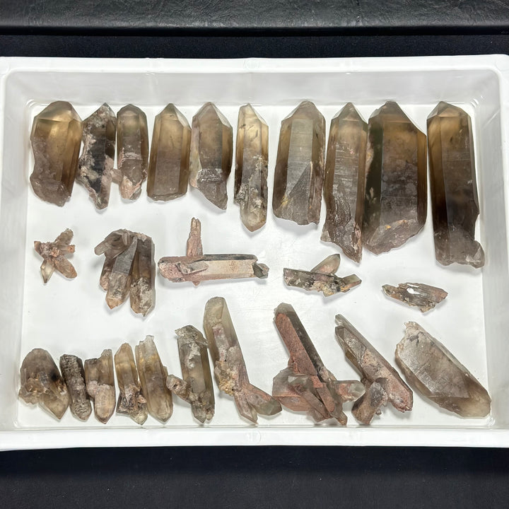Smoky Garden Quartz Lot