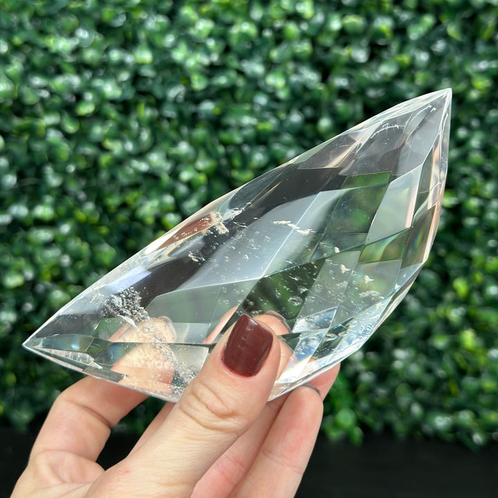 HQ Faceted Lemurian Quartz Lot