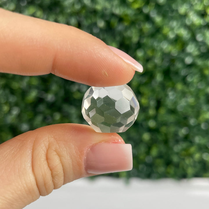 Clear Quartz Briollet Lot