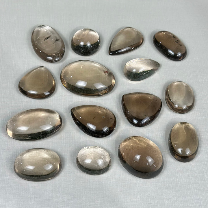AAA+ Smoky Quartz Cabochons Lot
