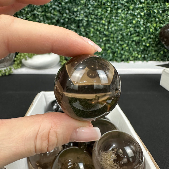 High Quality Smoky Quartz Sphere
