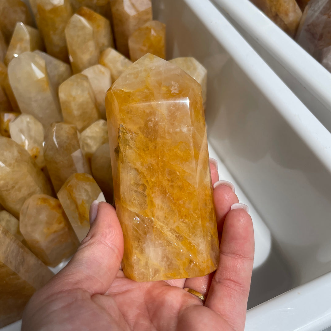 Golden Healer Quartz Towers Wholesale - Bulk