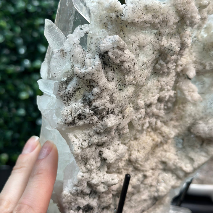 Laser Cluster w/ Black Rutile