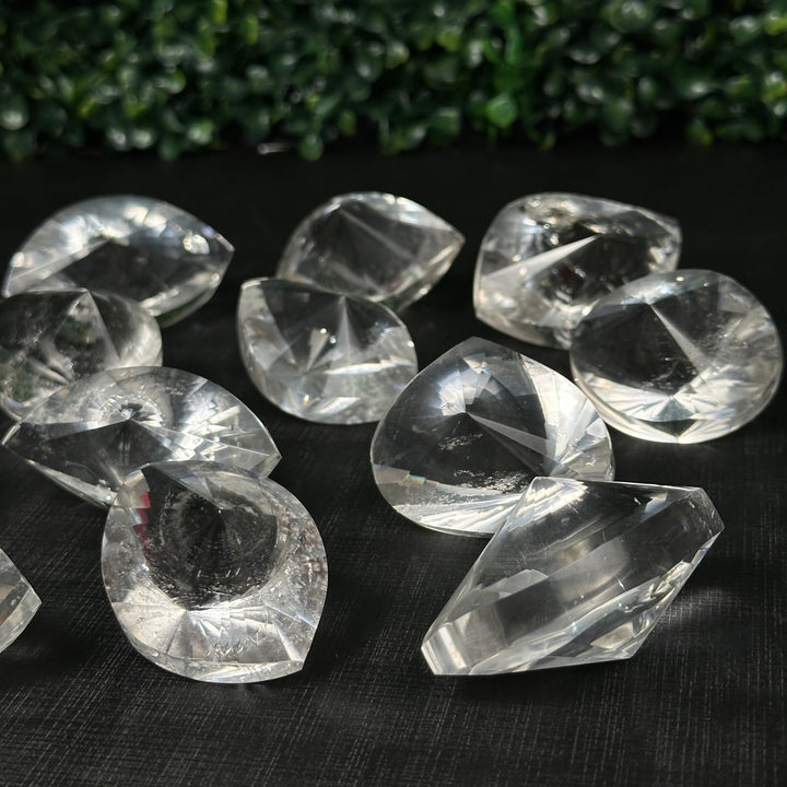 AAA+ Faceted Lemurian Quartz