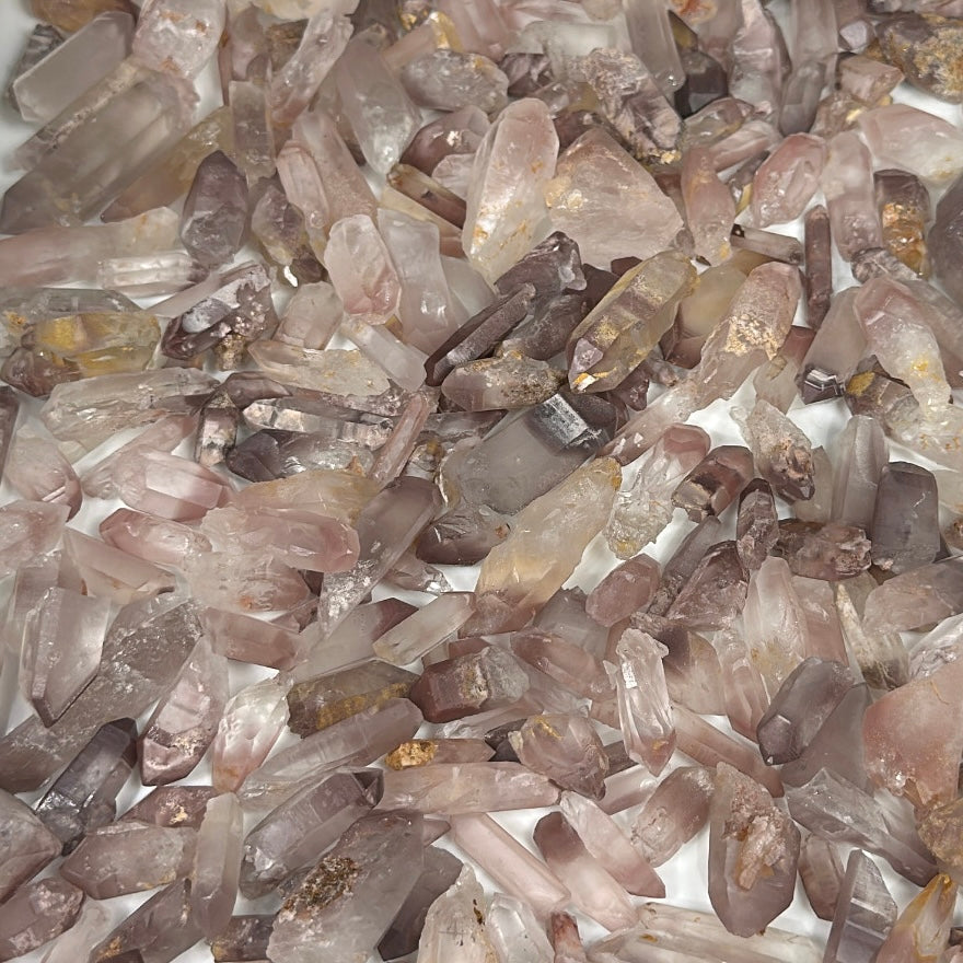 Raw Pink Lithium Points (100% natural)