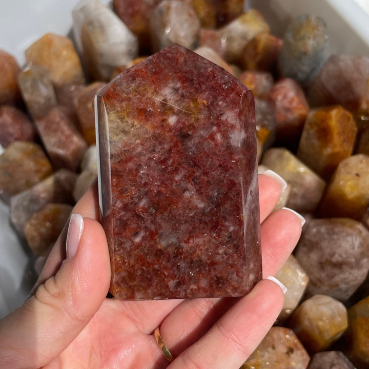Fire Quartz Towers Points Wholesale - Bulk