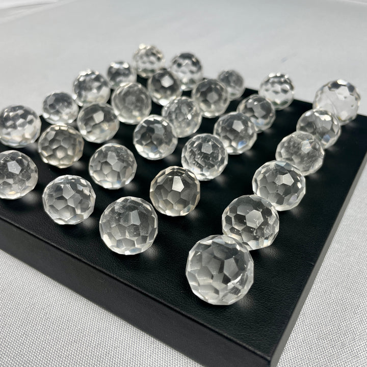 Clear Quartz Briollet Lot