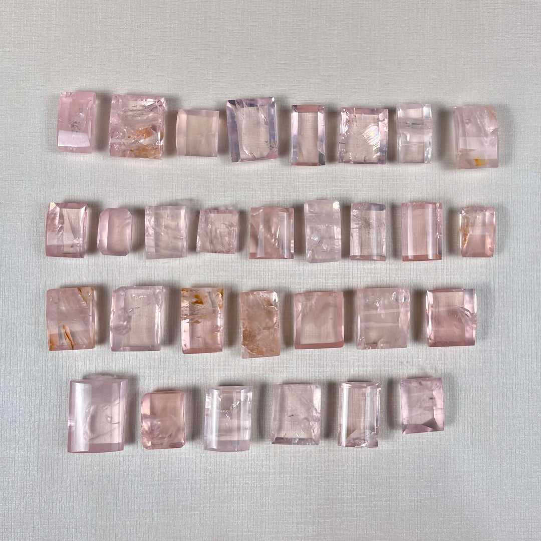 Rose Quartz Squere Cabochon