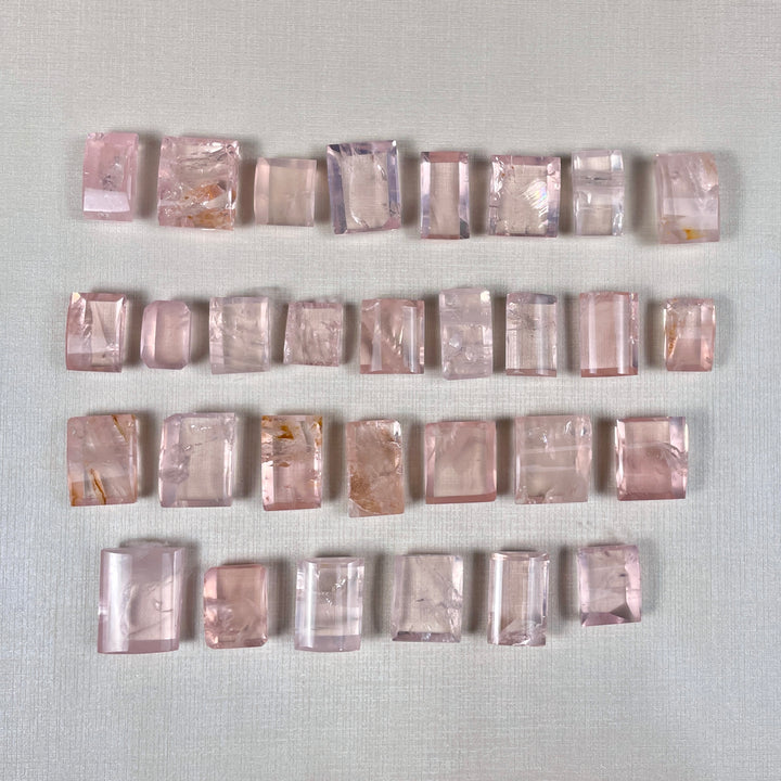 Rose Quartz Squere Cabochon