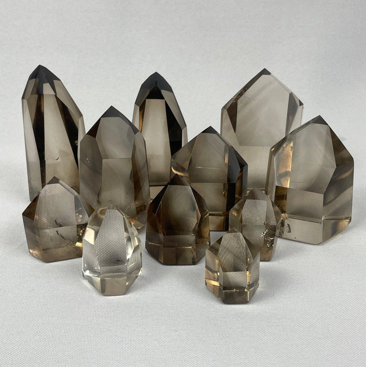 EXTRA SMOKY QUARTZ TOWER LOT - Amezoni Crystals Wholesale