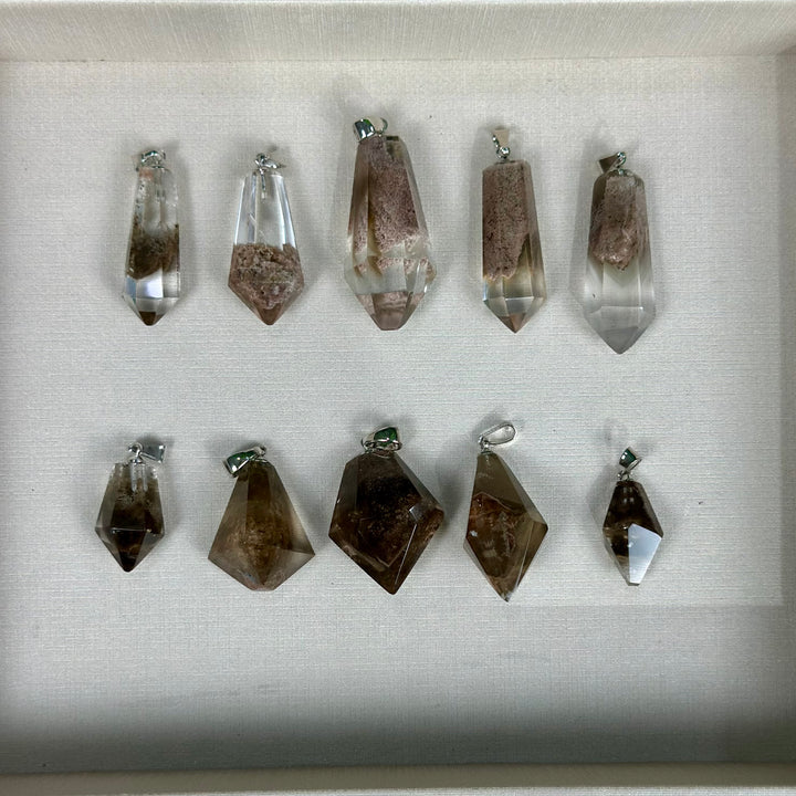 HQ Brown Phantom Pendants Lot