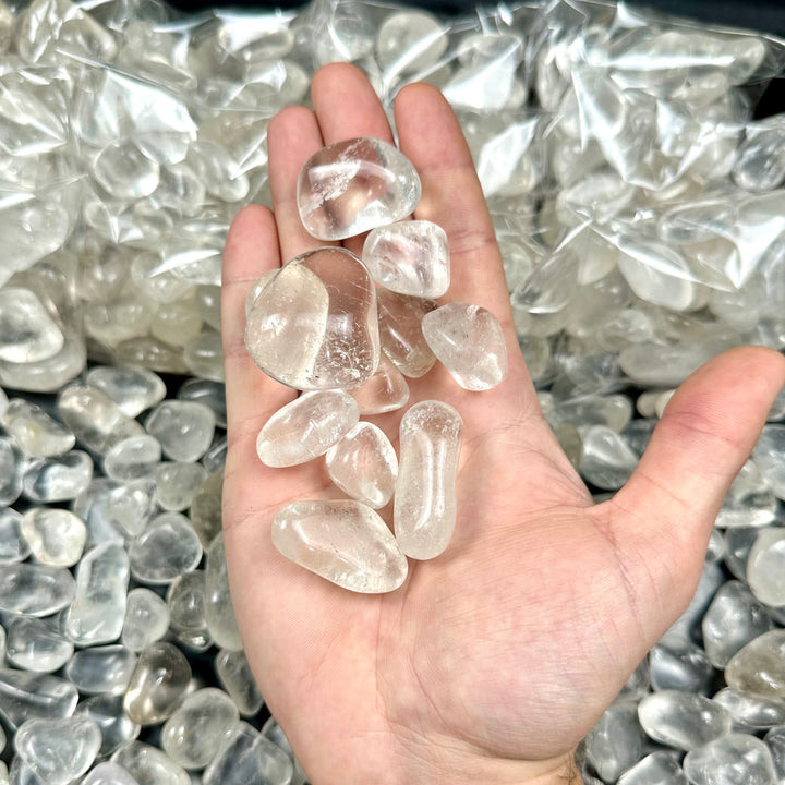 Clear Quartz Tumbled - Wholesale Bulk