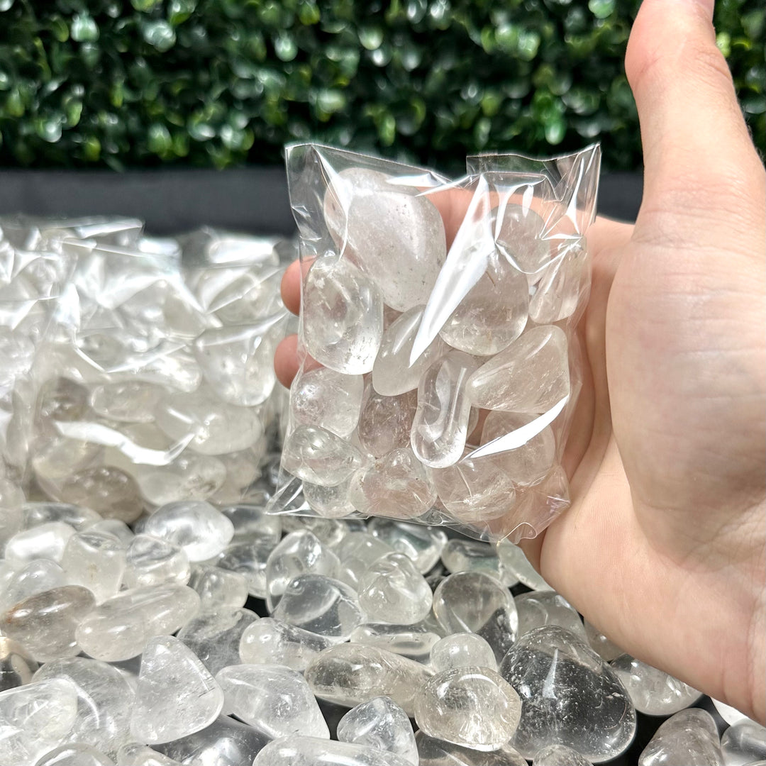 Clear Quartz Tumbled - Wholesale Bulk