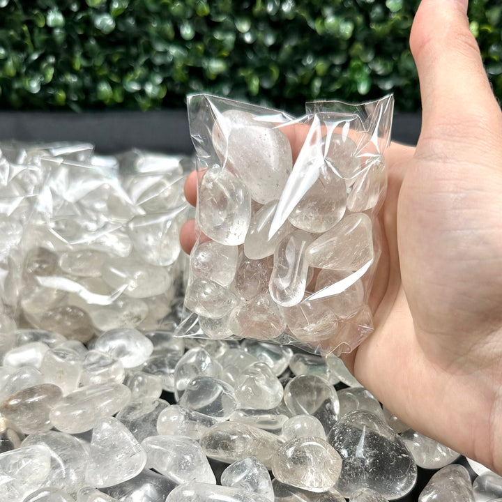 Clear Quartz Tumbled - Wholesale Bulk