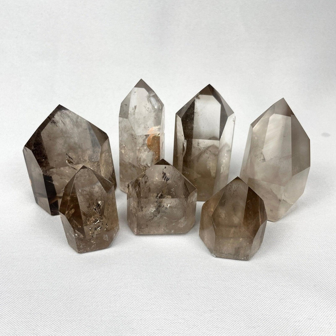 SMOKY QUARTZ TOWER LOT - Amezoni Crystals Wholesale