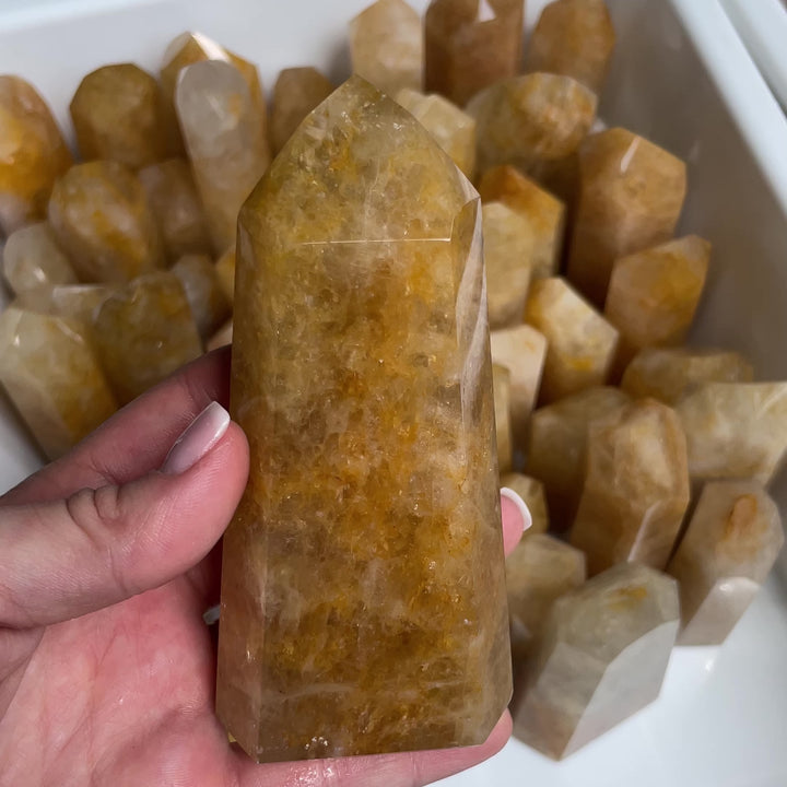 Golden Healer Quartz Towers Wholesale - Bulk