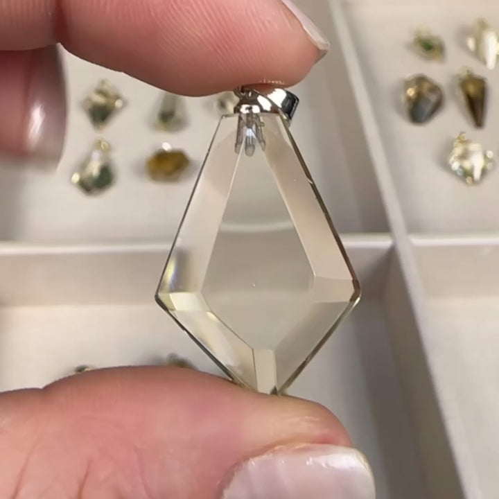 HQ Citrine Free Form Pendants - 10 pcs Lot