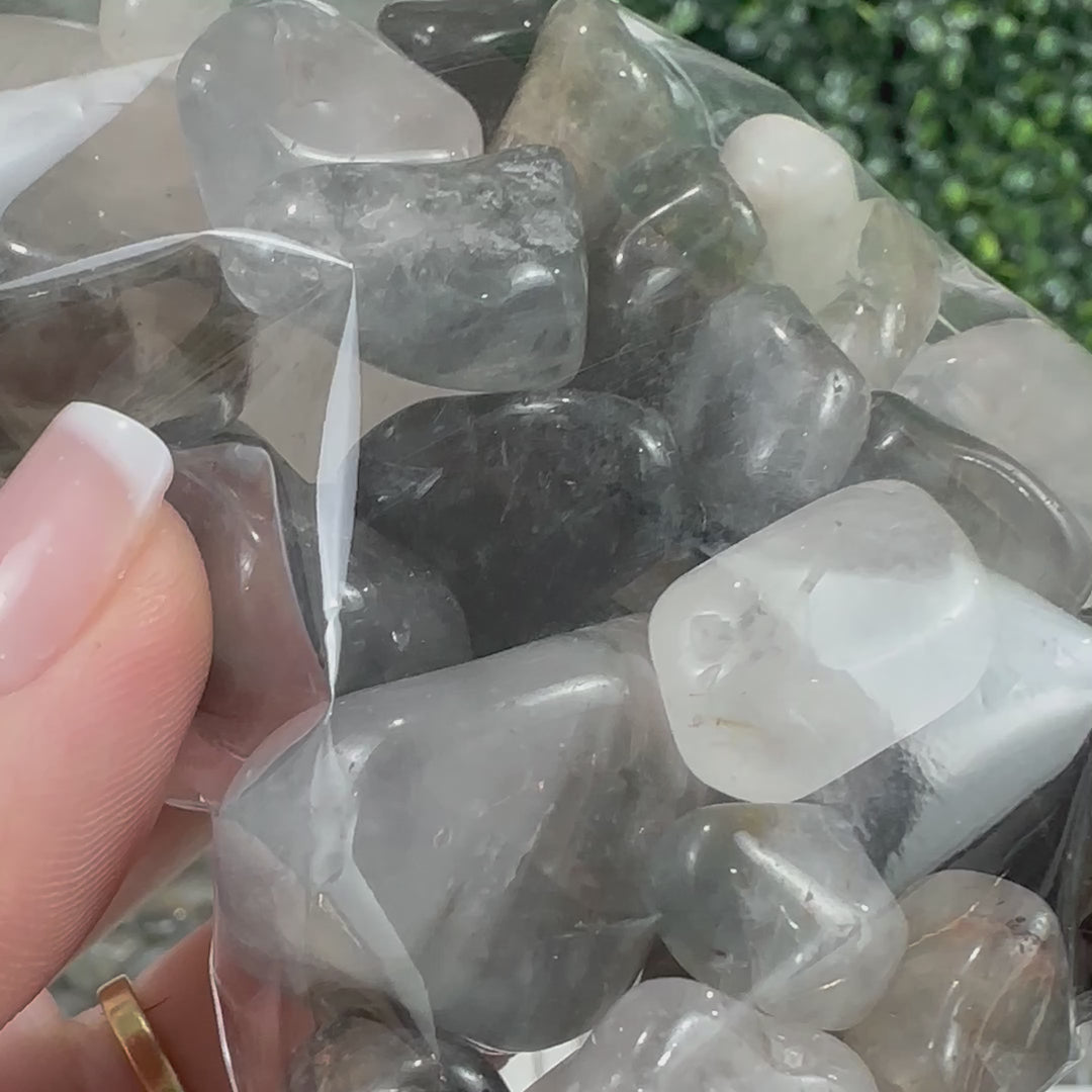 BLUE TARA QUARTZ TUMBLED - BULK