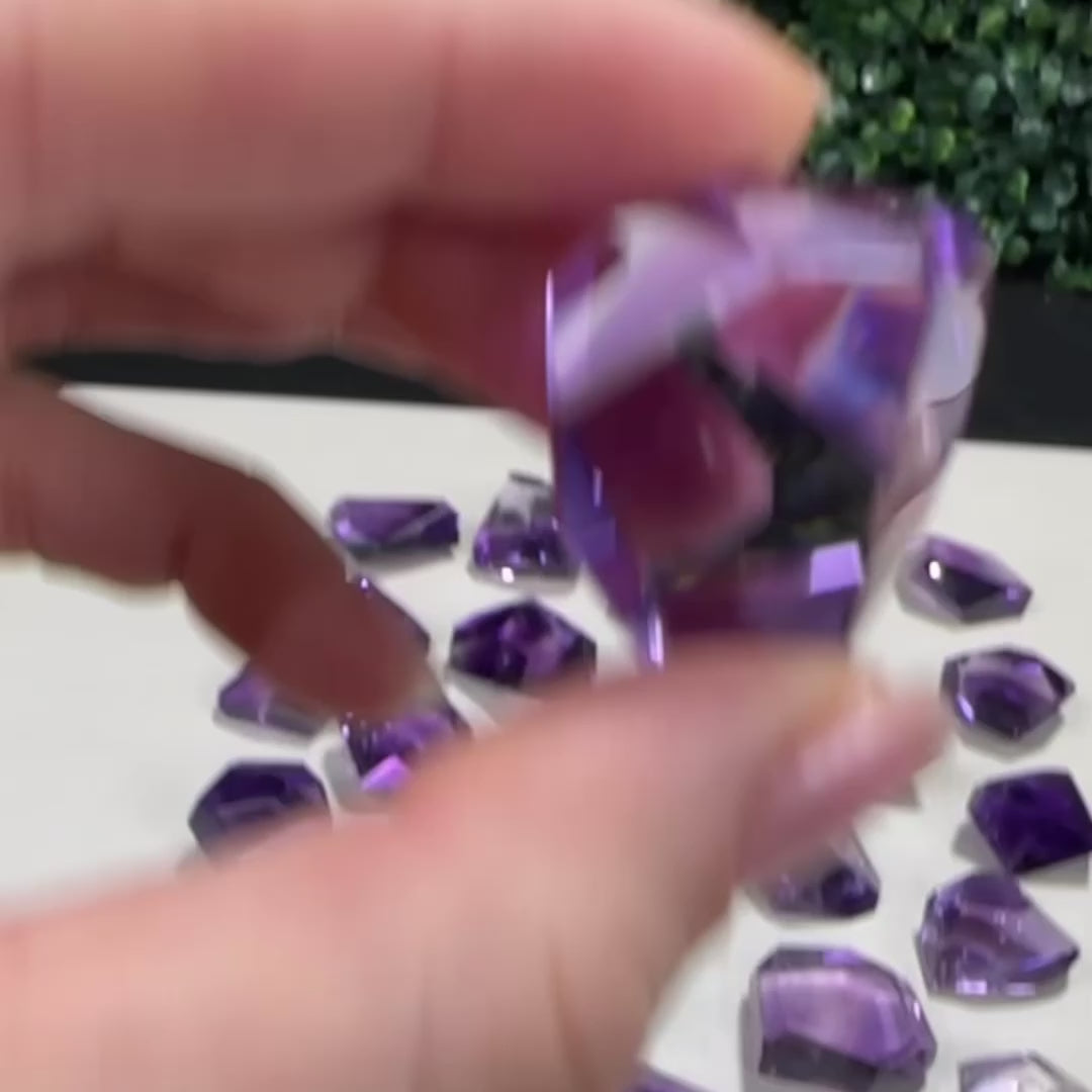 Amethyst Gems Free Form Lot
