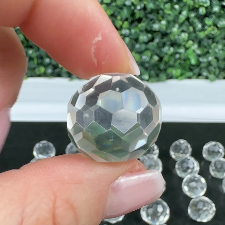 Clear Quartz Briollet Lot