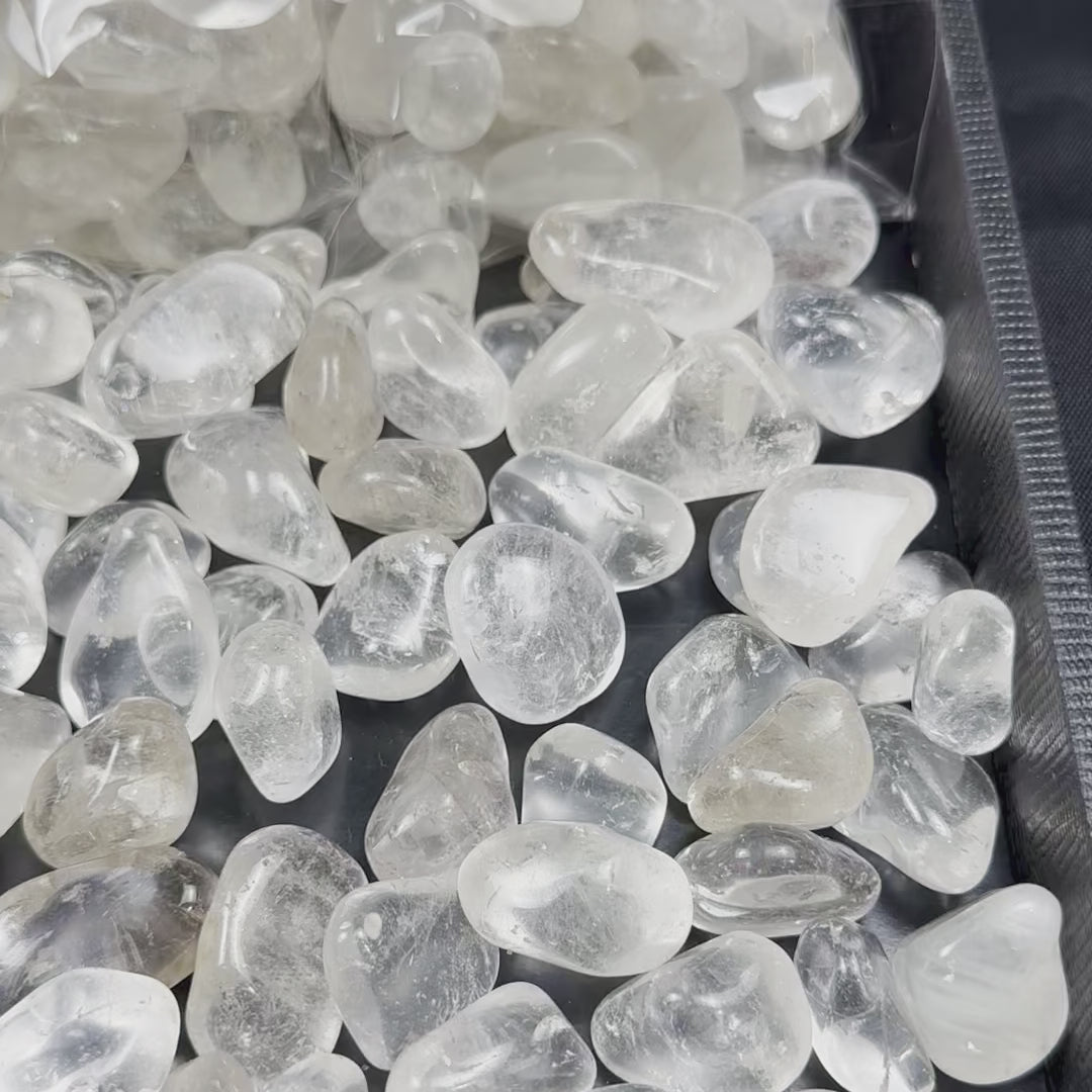 Clear Quartz Tumbled - Wholesale Bulk