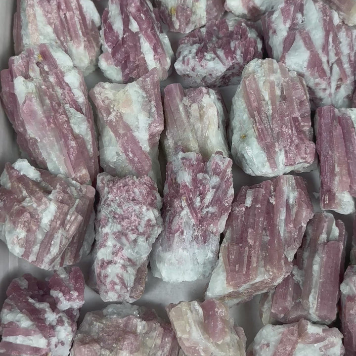 Raw Pink Tourmaline 1.5Kg Lot