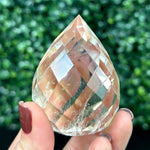 HQ Faceted Lemurian Quartz Lot shown for scale and natural variation