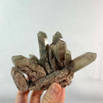 Garden Quartz Cluster - Clusters with Garden and Chlorite Phantom product image with natural crystal details
