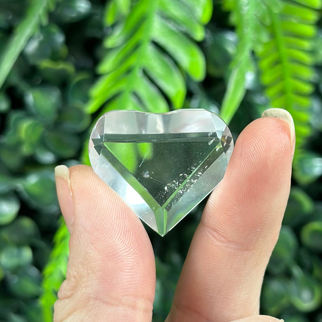 Mini Faceted Hearts for Jewellery - Wholesale