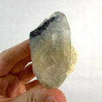 Indicolite Blue Tourmaline Collections Raw Crystal shown for scale and natural variation