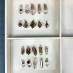 Phantom Quartz Pendant - HQ Brown Phantom Pendants Lot product image with natural crystal details