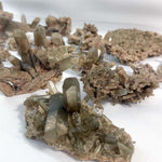 Garden Quartz Cluster - Clusters with Garden and Chlorite Phantom product image with natural crystal details