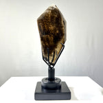 Rutilated Garden Smoky Quartz With Stand