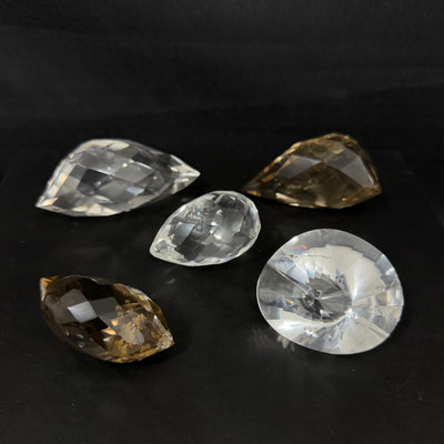 High Quality Faceted Lemurian Free Form