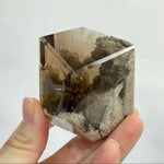 High Quality Smoky Garden and Rutile Quartz Free Form