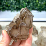 Raw Elestial Smoky Quartz Lot Raw Crystal product image with natural crystal details