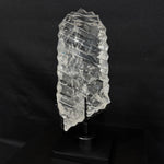 High Quality Faceted Lemurian With Stand