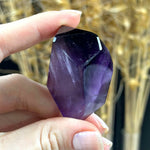 Trapiche Amethyst Free Form shown for scale and natural variation