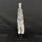 Faceted Rainbow Lemurian With Stand