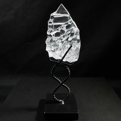 High Faceted Lemurian With Stand