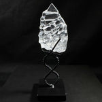 High Faceted Lemurian With Stand