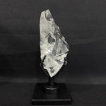 High Quality Semi Polished Faceted Lemurian Free Form With Stand