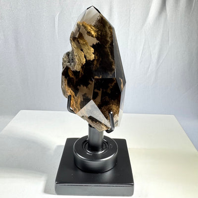 High Quality Smoky Garden Quartz With Stand
