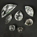 HQ Faceted Lemurian Quartz Lot from Amezoni Crystals, front view