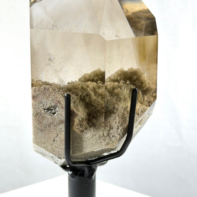 High Quality Garden Smoky Quartz With Stand