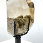 High Quality Garden Smoky Quartz With Stand