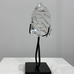 Lemurian Quartz Free Form - High Quality Semi Polished Faceted Lemurian Free Form product image with natural crystal details