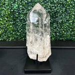 Lemurian Quartz Display Piece - High Quality Semi Polished Lemurian shown for scale and natural variation